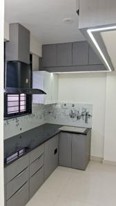 Kitchen Image of 1027 Sq.ft 2 BHK Apartment / Flat for sale in Oshi The Address Apartments, Hukma Khedi Indore for Rs. 6100000
