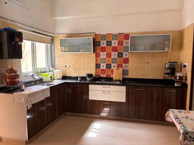 Kitchen Image of 2176 Sq.ft 3 BHK Apartment / Flat for sale in Pacifica La Habitat, Thaltej Ahmedabad for Rs. 22500000