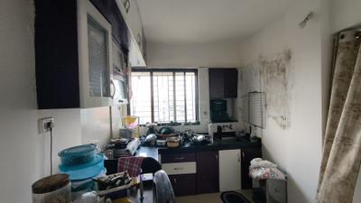 Kitchen Image of 665 Sq.ft 1 BHK Apartment / Flat for rent in Dreams Aakruti, Hadapsar Pune for Rs. 17000