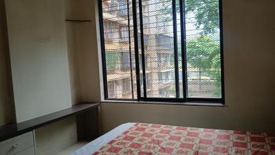 Bedroom Image of 816 Sq.ft 2 BHK Apartment / Flat for rent in Evershine Millennium Paradise, Kandivali East Mumbai for Rs. 55000