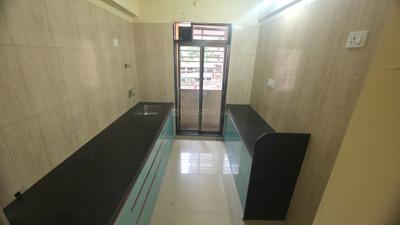 Kitchen Image of 1050 Sq.ft 2 BHK Apartment / Flat for rent in Gokuldham CHS, Kharghar Navi Mumbai for Rs. 32000