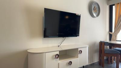 Living Room Image of 556 Sq.ft 1 BHK Apartment / Flat for rent in Eroor Kochi for Rs. 30000
