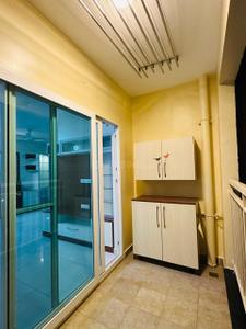 Balcony Image of 1150 Sq.ft 2 BHK Apartment / Flat for rent in Budigere Cross Bengaluru for Rs. 39000