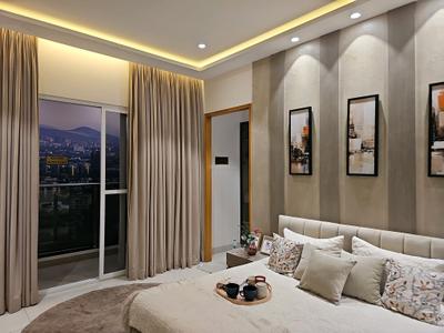 Bedroom Image of 1323 Sq.ft 3 BHK Apartment / Flat for sale in Shree Nivasa Elevia Phase I, Mundhwa Pune for Rs. 12400000