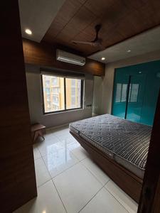 Bedroom Image of 900 Sq.ft 3 BHK Apartment / Flat for rent in Kavisha Aer, Shela Ahmedabad for Rs. 42000