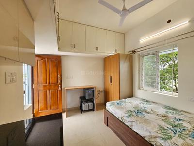 Bedroom Image of 400 Sq.ft 1 RK Studio for rent in Kasturi Nagar Bengaluru for Rs. 23000
