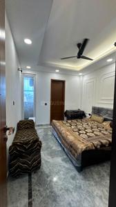 Bedroom Image of 500 Sq.ft 1 RK Builder Floor for rent in Rajouri Garden New Delhi for Rs. 18000