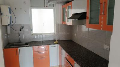 Kitchen Image of 1550 Sq.ft 2.5 BHK Apartment / Flat for rent in Vihaan Heights, Vrindavan Yojana Lucknow for Rs. 20000
