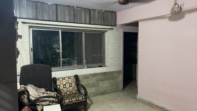 Living Room Image of 500 Sq.ft 1 BHK Apartment / Flat for rent in Panchamrut Society, Thane West Thane for Rs. 17000