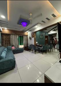 Image of 1754 Sq.ft 3 BHK Apartment / Flat for rent in Radhe Homes Tulsi Parkview, Vishala, Ahmedabad for Rs. 31000