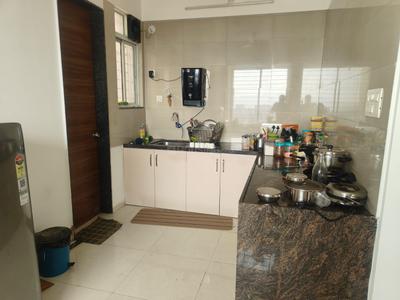 Kitchen Image of 1125 Sq.ft 2 BHK Apartment / Flat for rent in Sharada Paritosh, Balewadi Pune for Rs. 33000