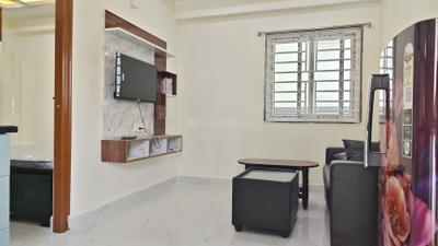 Living Room Image of 680 Sq.ft 1 BHK Apartment / Flat for rent in Kondapur Hyderabad for Rs. 25800