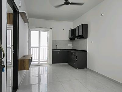 Living Room Image of 580 Sq.ft 1 BHK Apartment / Flat for rent in Whitefield Bengaluru for Rs. 23000