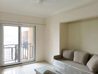 Living Room Image of 450 Sq.ft 1 BHK Apartment / Flat for rent in Raunak Bliss, Kasarvadavali Thane for Rs. 27000