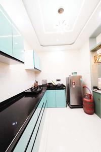 Kitchen Image of 711 Sq.ft 2 BHK Apartment / Flat for sale in Vighnesh Asteria, Wakad Pune for Rs. 9500000