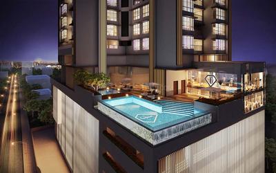 Balcony Image of 1625 Sq.ft 3 BHK Apartment / Flat for sale in Adani The Views Tower A B, Ghatkopar East Mumbai for Rs. 38700000