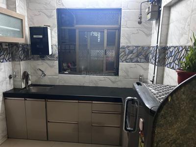 Kitchen Image of 1050 Sq.ft 1 BHK Apartment / Flat for rent in Rekhi Sai Daffodils, Kharghar Navi Mumbai for Rs. 44000