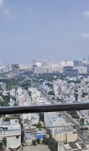 Balcony Image of 1860 Sq.ft 3 BHK Apartment / Flat for sale in Lansum El Dorado, Narsingi Hyderabad for Rs. 19500000