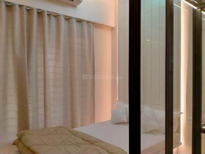 Bedroom Image of 750 Sq.ft 2 BHK Apartment / Flat for sale in Meru Codename BKC, Kurla West Mumbai for Rs. 18000000