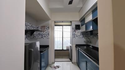 Kitchen Image of 750 Sq.ft 2 BHK Apartment / Flat for rent in Raunak City, Kalyan West Kalyan for Rs. 22000