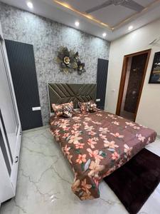 Bedroom Image of 511 Sq.ft 1 BHK Builder Floor for rent in Freedom Fighters Enclave New Delhi for Rs. 15200