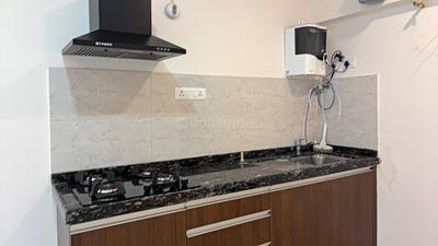 Kitchen Image of 450 Sq.ft 1 RK Apartment / Flat for rent in Gera World Of Joy, Upper Kharadi Pune for Rs. 26000
