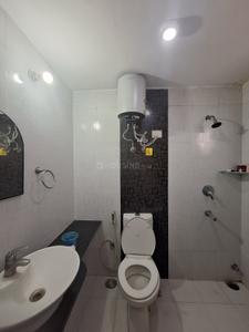 Bathroom Image of 1100 Sq.ft 2 BHK Apartment / Flat for rent in AASHISH Acacia, Jagatpura Jaipur for Rs. 30000
