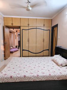 Bedroom Image of 1150 Sq.ft 2 BHK Apartment / Flat for rent in Sagar Darshan Towers, Nerul Navi Mumbai for Rs. 80000