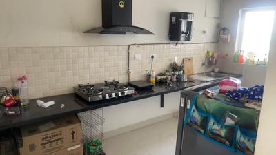 Kitchen Image of 1408 Sq.ft 3 BHK Apartment / Flat for rent in Svamitva Emerald Square, Bommasandra Bengaluru for Rs. 55000