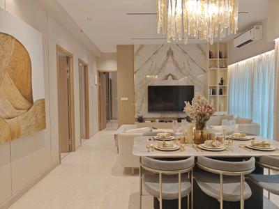 Living Room Image of 1050 Sq.ft 3 BHK Apartment / Flat for rent in Purva Clermont, Chembur Mumbai for Rs. 140000