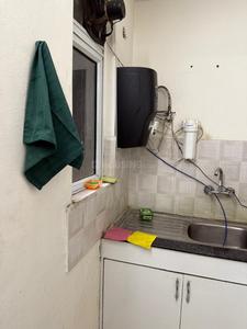 Kitchen Image of 881 Sq.ft 2 BHK Apartment / Flat for rent in Aditya City Apartment Ghaziabad, Wave City Ghaziabad for Rs. 22000