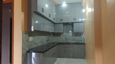 Kitchen Image of 834 Sq.ft 2 BHK Builder Floor for rent in Sapphire Residency, Kasimpur Viruha Lucknow for Rs. 15000