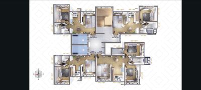Image of 646 Sq.ft 1 BHK Apartment / Flat for sale in Mauli Pride 2C, Malad East, Mumbai for Rs. 8700000