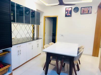 Kitchen Image of 1100 Sq.ft 2 BHK Apartment / Flat for rent in Adani Aangan, Shantigram Ahmedabad for Rs. 28500