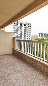 Balcony Image of 450 Sq.ft 1 RK Independent House for rent in Sector 57 Gurgaon for Rs. 26000