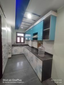 Kitchen Image of 900 Sq.ft 2 BHK Builder Floor for rent in Mansa Ram Park New Delhi for Rs. 14500