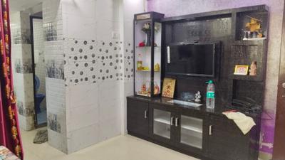 Living Room Image of 425 Sq.ft 1 BHK Apartment / Flat for rent in Saptarshi CHS, Malad West Mumbai for Rs. 31500