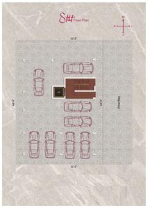 Floor Plan Image of 1098 Sq.ft 2 BHK Apartment / Flat for sale in Puzhal Chennai for Rs. 8000000