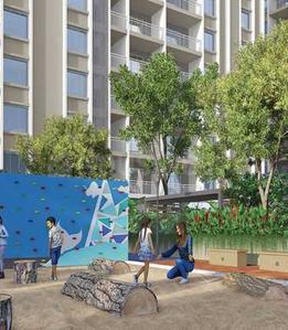 Image of 1055 Sq.ft 2 BHK Apartment / Flat for sale in Divine Garden, Lohegaon, Pune for Rs. 8900000