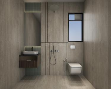 Bathroom Image of 1200 Sq.ft 2 BHK Builder Floor for sale in Mewani Joy 33, Ulwe Navi Mumbai for Rs. 7015000