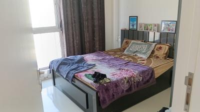 Bedroom Image of 550 Sq.ft 1 BHK Apartment / Flat for rent in Godrej Hillside 2, Mahalunge Pune for Rs. 22000