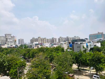 Bedroom Image of 450 Sq.ft 1 BHK Builder Floor for rent in Sector 43 Gurgaon for Rs. 45000
