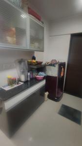 Kitchen Image of 1008 Sq.ft 2 BHK Apartment / Flat for rent in Alembic Alchemy Veda, Chhani Jakat Naka Vadodara for Rs. 25000