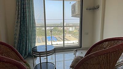 Bedroom Image of 1400 Sq.ft 3 BHK Apartment / Flat for rent in Dattani Linear, Vasai West Vasai for Rs. 38000