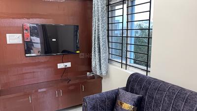 Living Room Image of 799 Sq.ft 1 BHK Apartment / Flat for rent in Bommanahalli Bengaluru for Rs. 25899