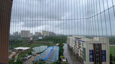 Balcony Image of 455 Sq.ft 1 BHK Apartment / Flat for rent in Runwal My City Phase II Cluster 5 Part III, Dombivli East Thane for Rs. 10000
