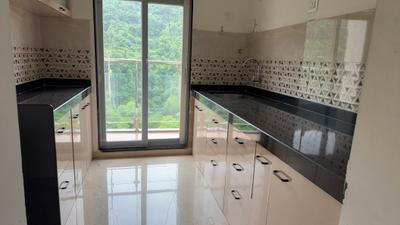 Kitchen Image of 1280 Sq.ft 3 BHK Apartment / Flat for rent in Squarefeet Mahavir Square, Thane West Thane for Rs. 60000