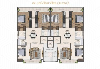 Image of 2240 Sq.ft 3.5 BHK Builder Floor for sale in IT City, Mohali for Rs. 22500000