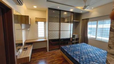 Bedroom Image of 1355 Sq.ft 2.5 BHK Apartment / Flat for rent in L And T Raintree Boulevard, Sahakara Nagar Bengaluru for Rs. 82000