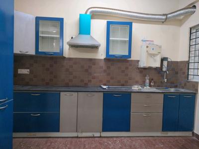 Kitchen Image of 1377 Sq.ft 3 BHK Apartment / Flat for rent in Sowparnika Sanvi, Whitefield Bengaluru for Rs. 43000